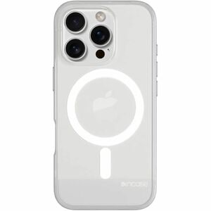 Incase Slim Case for Apple iPhone 16 Pro Smartphone - Frosted Texture - Clear - Drop Resistant, Bacterial Resistant - Poly