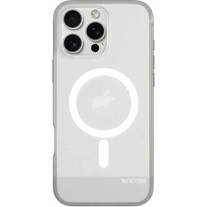 Incase Slim Case for Apple iPhone 16 Pro Max Smartphone - Frosted texture - Clear - Drop Resistant, Bacterial Resistant - 