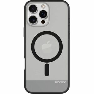 Incase Slim Case for Apple iPhone 16 Pro Max Smartphone - Frosted texture - Black - Drop Resistant, Bacterial Resistant - 