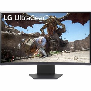 Monitor LED para juegos LG UltraGear 27GS60QC-B 27" (68.6cm) Class WQHD Pantalla curva - 16:9 - Negro - 27" (68.6cm) Viewa
