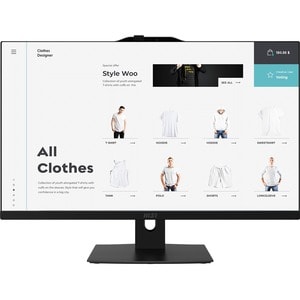 Modern AM272P 12M AIO Black - 27in Non-Touch - i5-1235U - 16GB RAM - 1TB SSD - WiFi6 - Webcam - Height Adjustable - Wired 