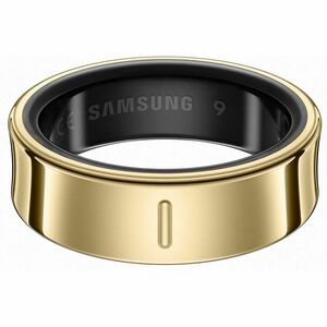 Samsung Galaxy Ring Smart Ring - Finger Wearable - Titanium Gold - Accelerometer, PPG Sensor, Temperature Sensor - Phone, 