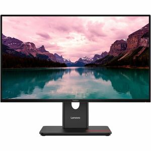 ThinkVision T24-40 23.8 FHD monitor IPS 1920 x 1080 16:9 Anti-Glare VGA+DP+HDMI input Audio out 4xUSB3.0 Gen1 hub Height a