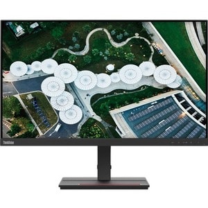 LENOVO DCG SOURCING ThinkVision S24e-20 24" Class Full HD LED Monitor - 16:9 - Raven Black - 23.8" Viewable - Vertical Ali