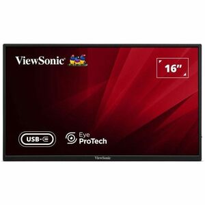 ViewSonic VA1650 16" Class Full HD LED Monitor - 16:9 - 39.6 cm (15.6") Viewable - In-plane Switching (IPS) Technology - L