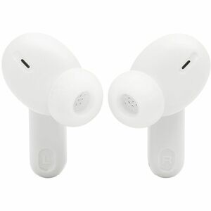 JBL Tune Beam 2 True Wireless Earbud Stereo Earset - White - Binaural - In-ear - Bluetooth - 16 Ohm - 20 Hz to 20 kHz - No