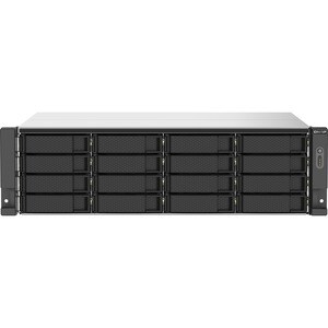 QNAP TS-1673AU-RP-16G 16 x Total de compartimientos Sistema de almacenamiento SAN/NAS - 5GB Flash Memory Capacity - AMD Ry