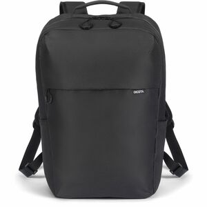 Dicota Commuter Carrying Case (Backpack) for 33 cm (13") to 40.6 cm (16") Notebook - Black - 300D rPET Polyester Body - Sh