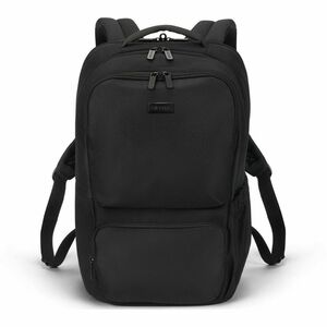 Dicota Companion Carrying Case (Backpack) for 33 cm (13") to 40.6 cm (16") Notebook - Black - Rain Resistant Cover - 600D 