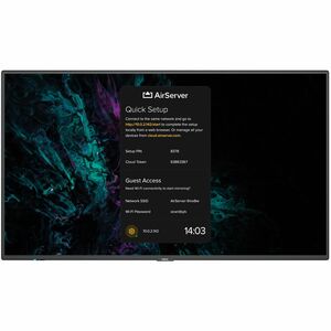 NEC Display MultiSync M861 2184.40 mm LCD Digital Signage Display - 24 Hours/7 Days Operation - Energy Star - In-plane Swi