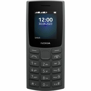 Nokia 110 (2023) TA-1565 32 MB Feature Phone - 4.57 cm (1.80") TFT LCD QQVGA 120 x 160 - 4 MB RAM - 2G - Charcoal - Bar - 