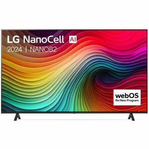 LG Nano82 65NANO82T6B 165.1 cm Smart LED-LCD TV 2024 - 4K UHDTV - High Dynamic Range (HDR) - HDR10, HDR10 Pro, HLG - Direc