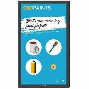 Philips 24BDL3751T 604.52 mm Digital Signage Display - 24 Hours/7 Days Operation - Advanced Super Dimension Switch ( ADS )