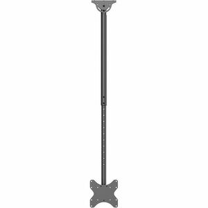 Neomounts Ceiling Mount for TV - Black - Height Adjustable - 1 Display(s) Supported - 58.4 cm to 106.7 cm (42") Screen Sup