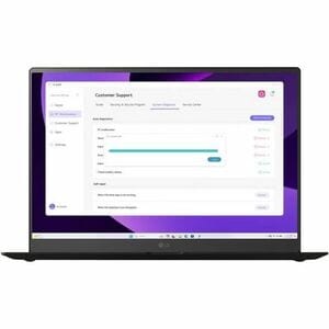 LG gram 17Z90T-V 17Z90T-V.AP88B 43.2 cm (17") Notebook - WQXGA - Intel Core Ultra 7 255H - 32 GB - 1 TB SSD - Spanish Keyb