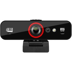 Adesso CyberTrack F1 Webcam - 2.1 Megapixel - 30 fps - USB 2.0 - 1 Each - 1920 x 1080 Video - CMOS Sensor - Fixed Focus - 