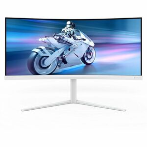 Evnia 34M2C5501A 34" Class UW-QHD Curved Screen LCD Monitor - 21:9 - 86.4 cm (34") Viewable - Fast Vertical Alignment (VA)