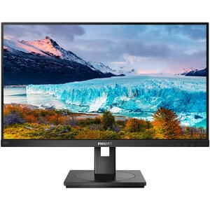 Philips 222S1AE 22" Class Full HD LCD Monitor - 16:9 - Textured Black - 54.6 cm (21.5") Viewable - In-plane Switching (IPS