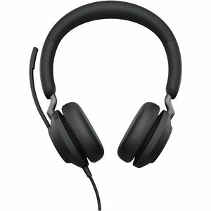 Jabra Evolve2 40 SE Wired On-ear Stereo Headset - Microsoft Teams Certification - Binaural - USB Type A, USB Type C