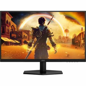 AOC AGON Q27G42XE 27" Class QHD Monitor LED para jogos - 16:9 - Preto, Vermelho - 68,6 cm (27") Viewable - Fast IPS - WLED