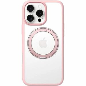TORRAS Ostand R Fusion Hülle für Apple iPhone 16 Pro Smartphone - Rosa - Fingerabdruckresistent, Staubfest, Rutschfest, St