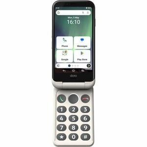 Doro Aurora A21 DSC-0540 64 GB Smartphone - 11.4 cm (4.5") 1280 x 720 - Octa-core (8 Core) 2 GHz - 4 GB RAM - Android 14 -