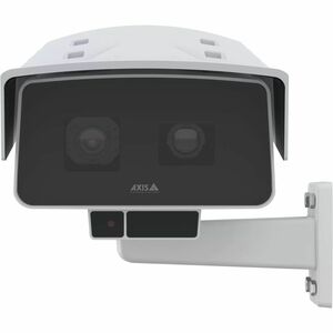 AXIS P1518-LE 8 Megapixel / 2 Megapixel Outdoor 4K Network Camera - Colour - Box - White - TAA Compliant - Infrared Night 