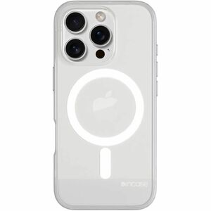 Incase Slim Case for Apple iPhone 16 Pro Smartphone - Frosted Texture - Clear - Drop Resistant, Bacterial Resistant - Poly
