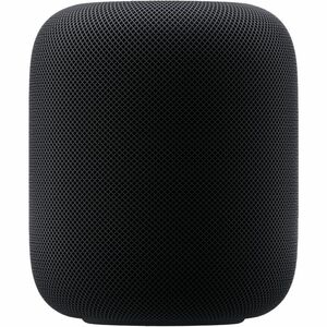 Apple HomePod Bluetooth Smart Speaker - Siri, Apple HomeKit Supported - Midnight - Dolby Atmos - Wireless LAN - 1