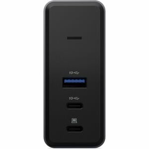 Lenovo 40BD USB-Typ C Docking Station für Notebook - Ladefunktion - Speicherkartenleser - TransFlash - Grau - Tragbar - 1 