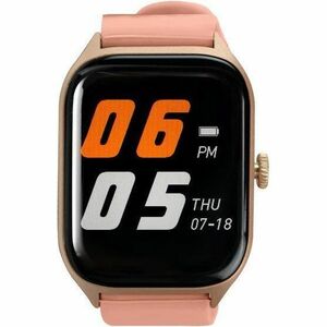 Perfect Choice Smart Watch - Rosa Case Color - Rosa Band Color - LAN inalámbrica - Podómetro - Altavoz, Notificación push,