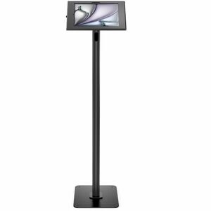 Compulocks iPad Air M2 & M3 11" , Apex Enclosure Swift Floor Stand - Black - iPad Air M2 & M3 11" , Apex Enclosure Swift F