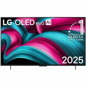 LG evo C5 OLED42C54LA 106.7 cm Smart OLED TV - 4K UHDTV - Dark Titan Silver - Apple HomeKit Supported - webOS 25 - Dolby D