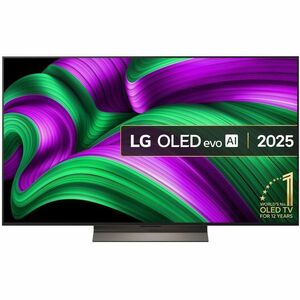 LG evo C5 OLED55C56LB 139.7 cm Smart OLED TV - 4K UHDTV - Apple HomeKit Supported - webOS 25 - Dolby Digital, AI Sound, Do