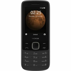 Nokia 225 4G 128 MB Feature Phone - 6.1 cm (2.4") TFT LCD QVGA 240 x 320 - 64 MB RAM - Series 30+ - 4G - Black - Bar - UNI