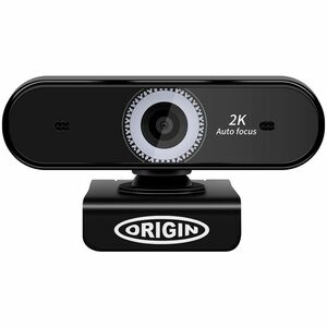 Origin Webcam - 5 Megapixel - 60 fps - Black - USB 2.0 - 1 Pack(s) - 2K - 2592 x 1944 Video - CMOS Sensor - Auto-focus - C