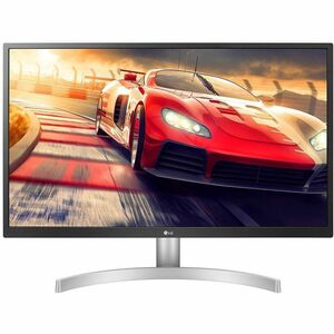LG 27UL500-W 27" (68.6 cm) Class 4K UHD LCD Monitor - 16:9 - White - 27" (68.6 cm) Viewable - In-plane Switching (IPS) Tec