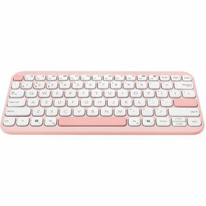 Asus Marshmallow KW100-RC-CP Keyboard - Wireless Connectivity - Rose Clay - Scissors Keyswitch - Bluetooth - 5 - 10 m (393
