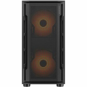 COUGAR Uniface Mini RGB CGR-55C9B-RGB Gabinete para computadora gamer - Mini ITX, Micro ATX, ATX Placa base admitida - Min