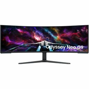 Samsung Odyssey Neo G9 S57CG950NW 57" (144.8 cm) Class Curved Screen Gaming Mini LED Monitor - 32:9 - Black, White - 57" (