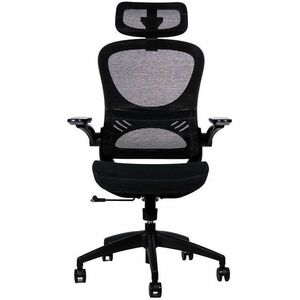 Silla ejecutiva Naceb Alto - Malla Seat - Malla Back - 3+ Base - Negro - Poliuretano, Cloruro de Polivinilo (PVC) - Apoyab