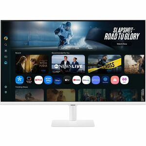 Samsung S32FM703UU 32 Zoll Klasse 4K UHD Smart-LED-Monitor - 16:9 Format - Weiß - 81,3 cm (32 Zoll) Viewable - LED Hinterg
