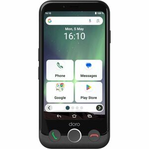 Doro Aurora A11 DSB-0550 64 GB Smartphone - 11.4 cm (4.5") 1280 x 720 - Octa-core (8 Core) 2 GHz - 4 GB RAM - Android 14 -