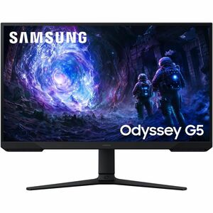 Moniteur LED de jeu Samsung Odyssey G5 S27FG510EU 27" Class WQHD - 16:9 - Noir - 68,6 cm (27") Viewable - Vertical Alignme