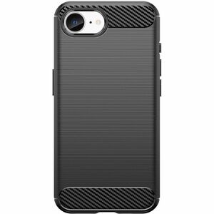 Coque DLH Energy - pour Apple iPhone 16e Smartphone - Noir - Silicium, silicone
