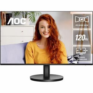 AOC 27B3CA3 23.8in 120Hz FHD IPS Business Monitor Ultra Narrow Bezel Flicker Free Game Mode Low Blue Light 1920x1080 16:9 