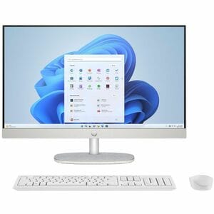 HP 24-cr0901in All-in-One Computer - Intel Core i3 13th Gen i3-1315U - 8 GB - 512 GB SSD - 60.45 cm (23.80") Full HD - Des