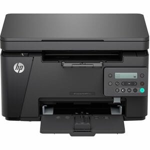 HP LaserJet Pro M126nw 有线与无线 激光多功能打印机 - 单色 - 复印机/打印机/扫描仪 - 20 ppm单色打印 - 1200 x 1200 dpi打印 - 手动 双面打印 - Up to 8000 每月页数 - 机器