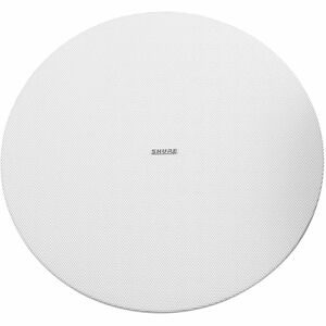 Shure 扬声器系统 - 白 - 可安装于天花板上 - 120 Hz 到 20 kHz - 1