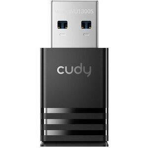 Cudy WU1300S IEEE 802.11 a/b/g/n/ac Dual Band Wi-Fi Adapter - USB 3.0 - 1.24 Gbit/s - 2.40 GHz ISM - 5 GHz UNII